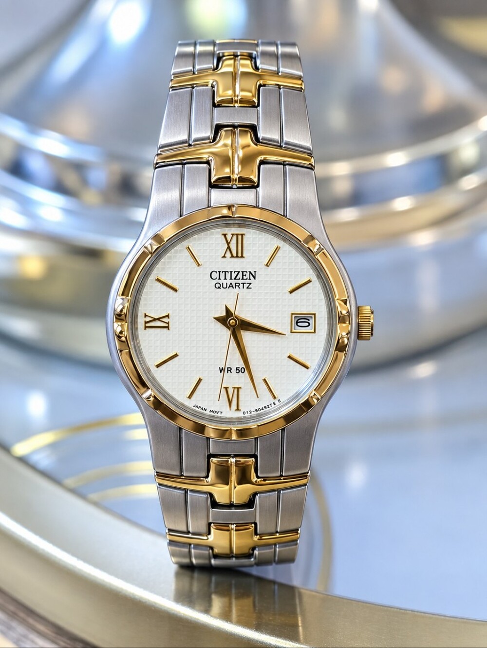 Citizen Two-Tone Gold & Silver Men’s Quartz Watch